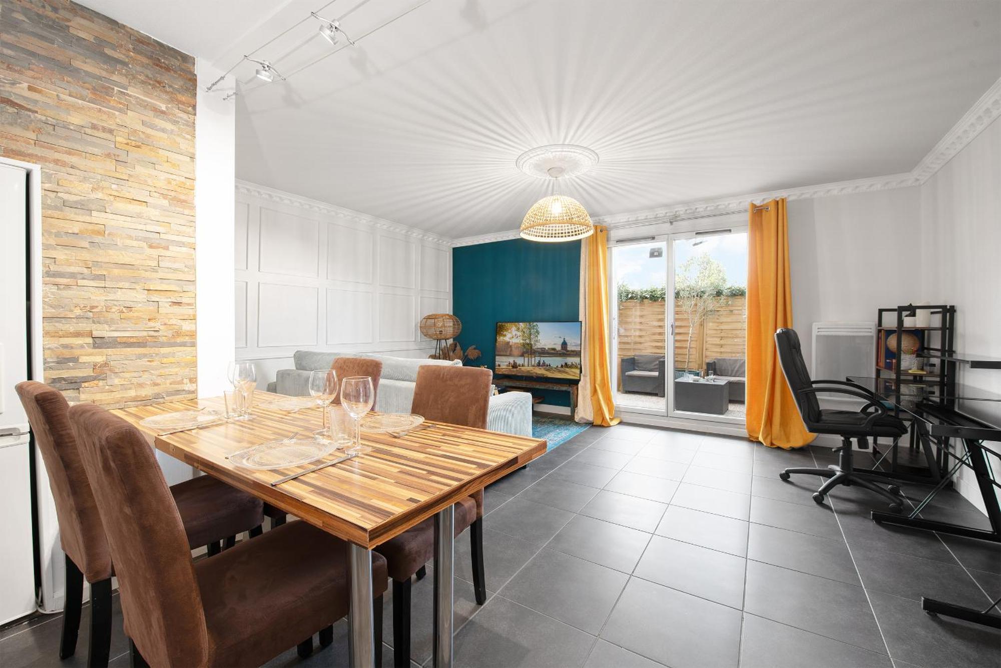 T2 Havre De Paix 2 A 4 P - Terrasse - Parking - Piscine - Salle Sport - Tennis 圖盧茲 外观 照片